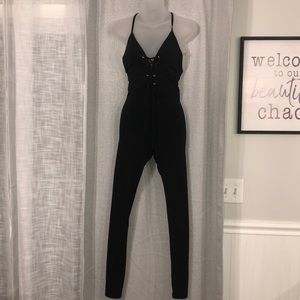 Stretchy Black Jumpsuit